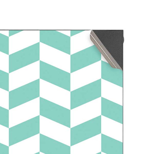 Blue White Chevron XBox Series X Digital Edition Console Skin